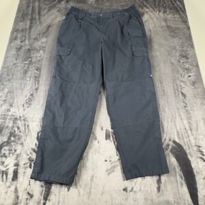 Propper Tactical Cargo Pants Mens 42/32 Blue Ripstop Work Trousers
